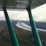 Glacier Flying in Alaska