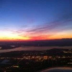 Sunset Flying Photo